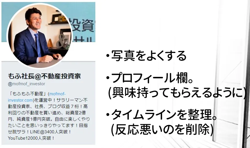 フォロー率のチェック