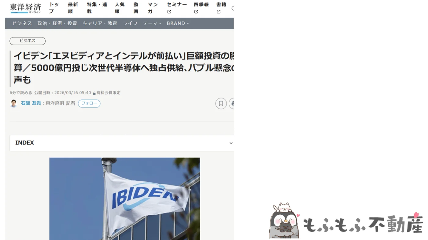 東洋経済報道：NVIDIAとインテルが前払い・5000億円投資・独占供給体制